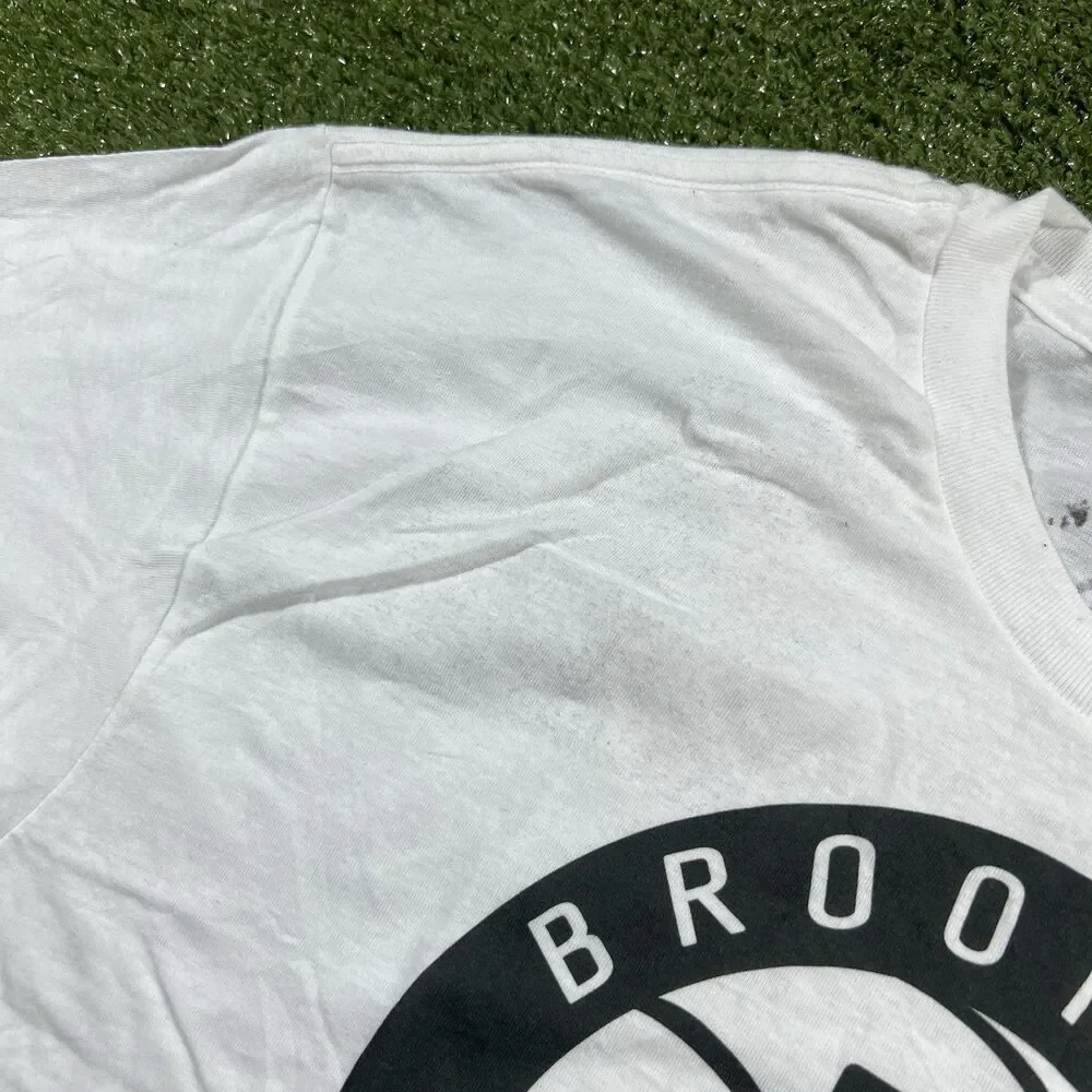 Fanatics Brooklyn Nets Kevin Durant #7 White XL Shirt NBA Basketball NWOT